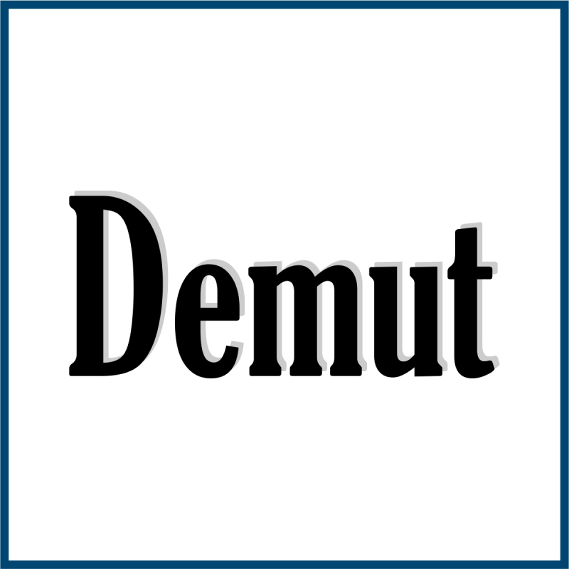 Piktogramm mit dem Text "Demut"